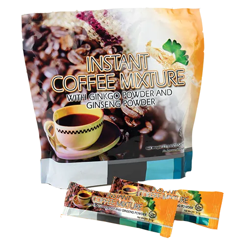 Instant Coffee Mix with Ginkgo & Ginseng