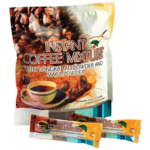 Instant Coffee Mix with Tongkat Ali & Maca