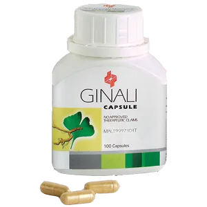Ginali Capsules (Ginkgo Biloba & Tongkat Ali)